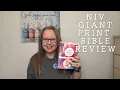NIV Bible Review Great Bible For Prayer Bibles Large Print Compact Bible