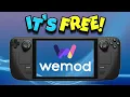 How to use WeMod for FREE on Steam Deck