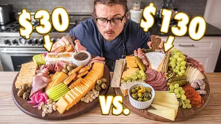 30 Charcuterie Board vs 130 Charcuterie Board But Cheaper