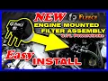 EASY INSTALL Fleece Engine Mounted Filter Assembly 11-24 Ford Powerstroke 6 7L