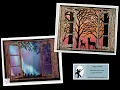 Open Window Landscape Stamp and Die Blue Knight Rubber Stamps