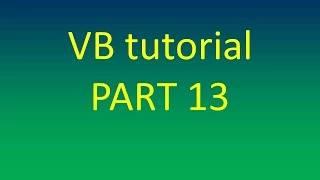 assignment operator in visual basic programming 2010 operators part - 2