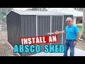 Install an Absco Shed with Step by Step Instructions DIY