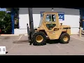 3134-NM Vehicles lot CATERPILLAR FORKLIFT MODEL R80 39A00869 1 KEY 4 888 HOURS RUNNER