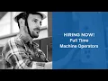 Machine Operator TruTEMPS Staffing Agency El Paso