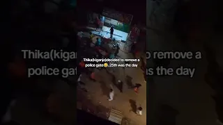 25th Thika Maandamano Was On Another Level At Night They Stole A Police Gate Maandamano Kenya 