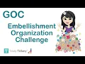 Embellishment Organization Challenge with Totally-Tiffany