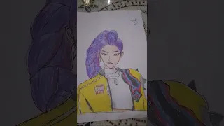 قدرو تعبي باللايك و الاشتراك Kpop Demon Hunters Rumi Movie فن رسم Art رومي اشتراك لايك 