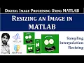 Resize an Image in MATLAB