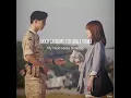 Descendants of the sun theme  song everytime I see you lyrics video🌞🌞🌞🌞