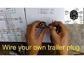 How to wire a trailer plug - 7 pin diagrams shown