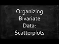 Bivariate Data Scatterplots