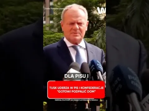 Tusk komentuje działania PiS i Konfederacji. Padły mocne zarzuty