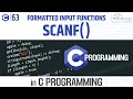 Formatted INPUT Functions in C Programming Explained with Example - C Tutorial