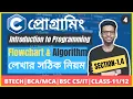 Difference Between FLOWCHART and ALGORITHM - C Language Tutorial C Bangla Tutorial YOUTH CAREER HUB