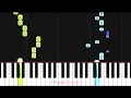 Dr. Stone: Science Future OP - "CASANOVA POSSE" - EASY Piano Tutorial & Sheet Music