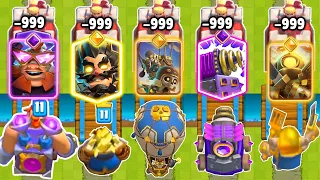 LA CARTA con EL GOLPE mas FUERTE? | MAGO ELECTRICO HEROE vs GIGANTE ELECTRICO EVO | CLASH ROYALE