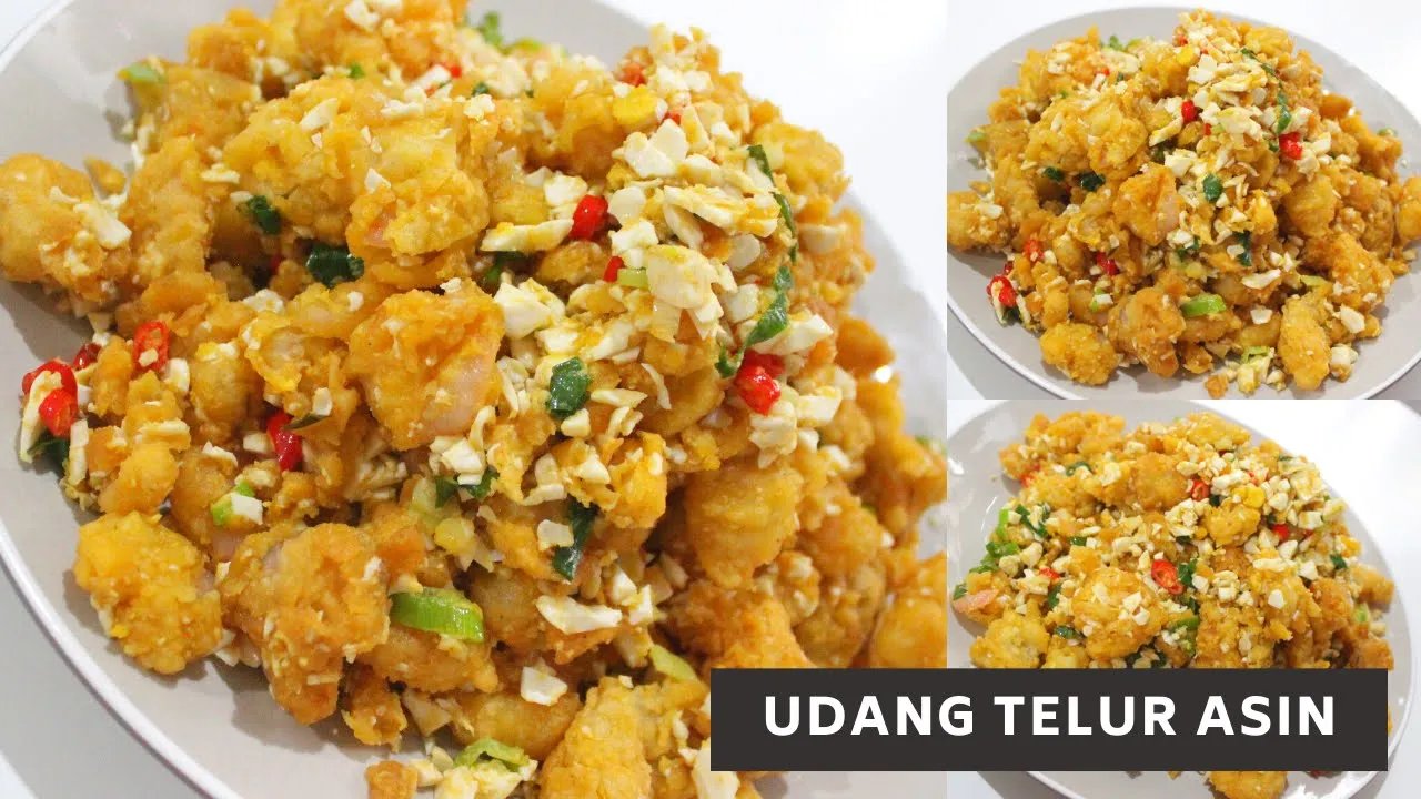 UDANGTELUR ASIN#Chinese crispy shrimp recipe Resep Udang Telur Asin Yang Enak Banget Ala Chinese | C. 