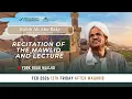 Lagu Recitation of the Mawlid \u0026 Lecture | Habib Ali Abu Bakr | Cape Town Tour 2026 | York Road Masjid