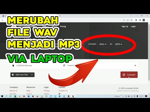 Download MP3 Cara Merubah File WAV Menjadi MP3 di Laptop / PC - Terbaru