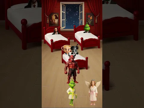 Quién debería dormir con Jesús!? #jesus #quiz