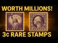 These 3 US Stamps Are Worth MILLIONS Rare George Washington Liberty Stamps Value 2025
