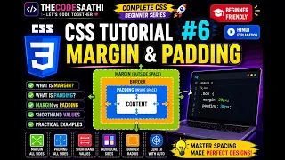 CSS Tutorial Margin Padding in CSS Difference Between Margin and Padding CSS for Beginner