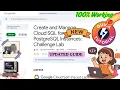 Create and Manage Cloud SQL for PostgreSQL Instances Challenge Lab Winter Edition