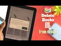 How To Delete Books from your Amazon Kindle Remove