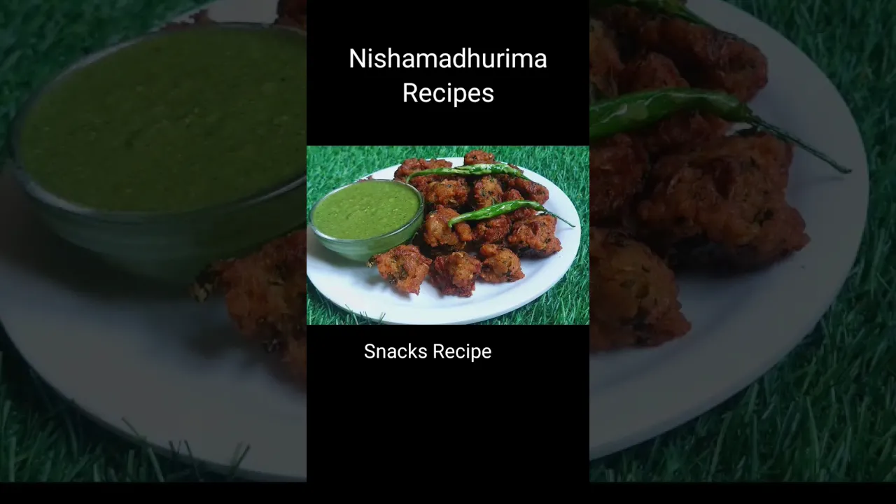 Instant Snacks #nishamadhurima #food #recipe #nashta #foodshort #shorts #pohakanashta #pakoda