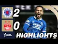Lagu Rangers 2-0 Aberdeen | HIGHLIGHTS | William Hill Premiership