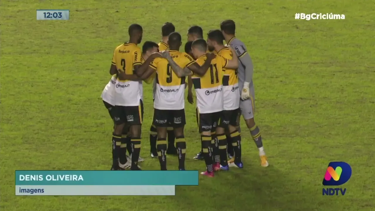 Criciúma vence o metropolitano e assume liderança da Série B catarinense