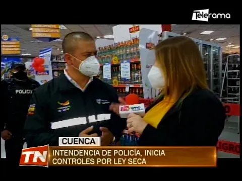 Intendencia de policía, inicia controles por ley seca