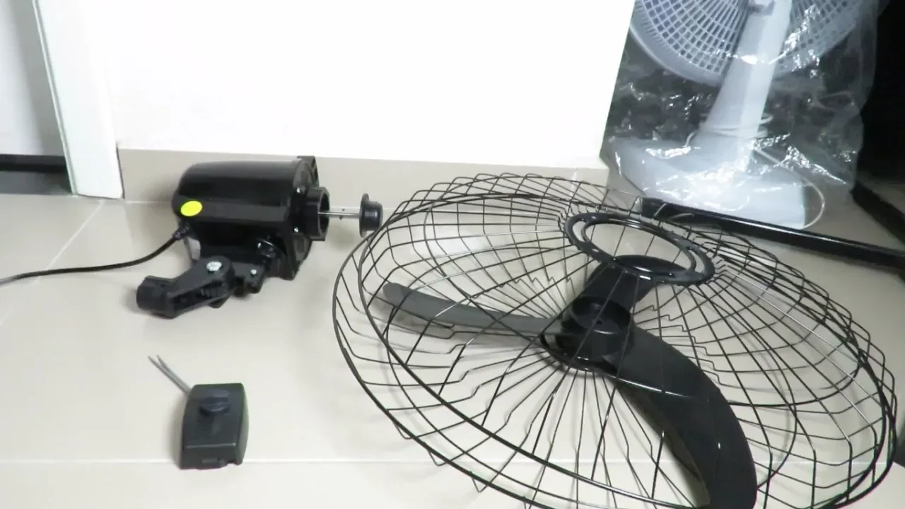 Montando Ventilador de parede Ventisol New 50cm Oscilante VOP50 130w