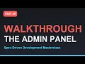 Spec-Driven Development Masterclass WorkshopHub Admin Experience Section 09 - Unit 45