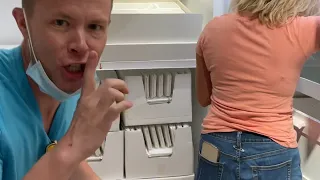 He pranked her with a snake 