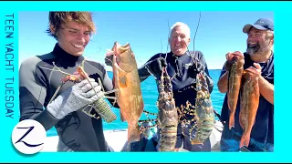 Spearfishing with My Dad! (Teen Yacht Tuesday)