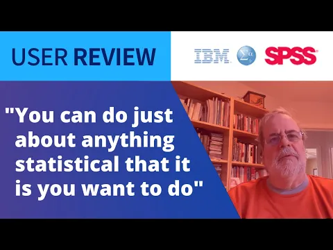 Thumbnail for IBM SPSS Review: Analytics Team Is Able to Review Statistics Quickly & Comprehensively