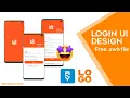 Login signup ui design in Sketchware login signup ui design free swb file in Sketchware login design