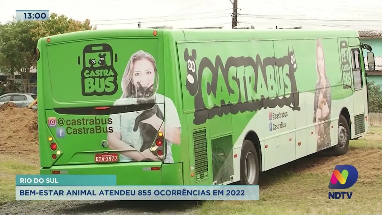 Bem-estar animal atendeu 855 ocorrências em Rio do Sul em 2022
