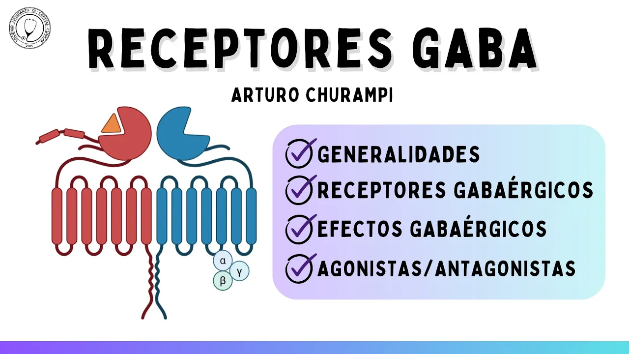 FARMACOLOGÍA DE LOS RECEPTORES GABA | FARMACOLOGÍA