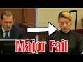 Watch As Amber tries to Cry in court