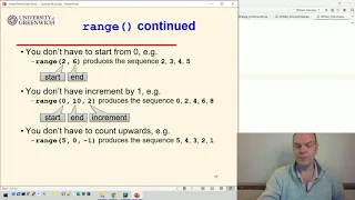 Python 06-5 Loops - The range function loop counters
