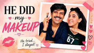 He did my makeup...This Happened! 🤭