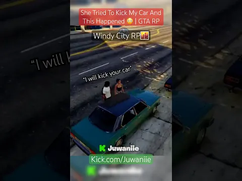 She Tried To Kick My Car And This Happened π³ | GTA 5 RP (Windy City RP)