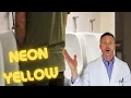 Neon yellow pee after taking supplements - EXPLAINED