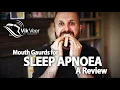 A sleep doctor tries to use snoring mouth guards Mandibular Advancement Devices