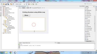 Java Program to Print Numbers using While Loop