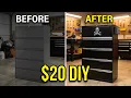 DIY Craftsman Snap-On style Tool Box from a Lateral File - Garage Storage Solution Easy Upcycle