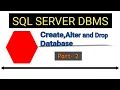 Create Alter and Drop database in sqlserver part 2 in hindi